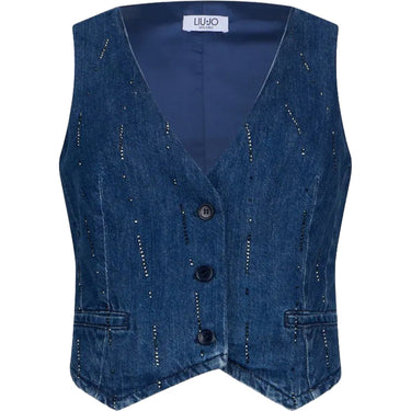 Gilet Donna Liu Jo - Gilet - Blu-Gianni Foti