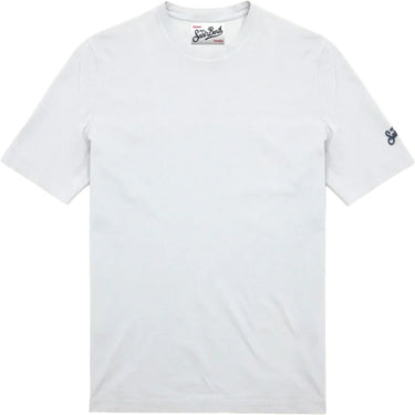 T-shirt Uomo Mc2 Saint Barth - Man Jersey Crepe T-Shirt - Bianco