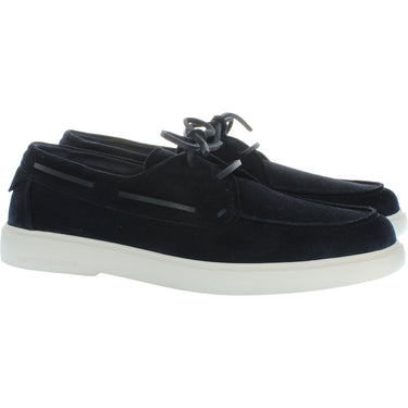 Sneaker Uomo Harmont & Blaine - Scarpa Uomo Camoscio - Blu