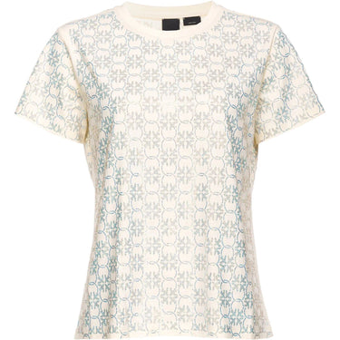 T-shirt Donna Pinko - Quentin T-Shirt Jersey Cotone - Bianco - Gianni Foti