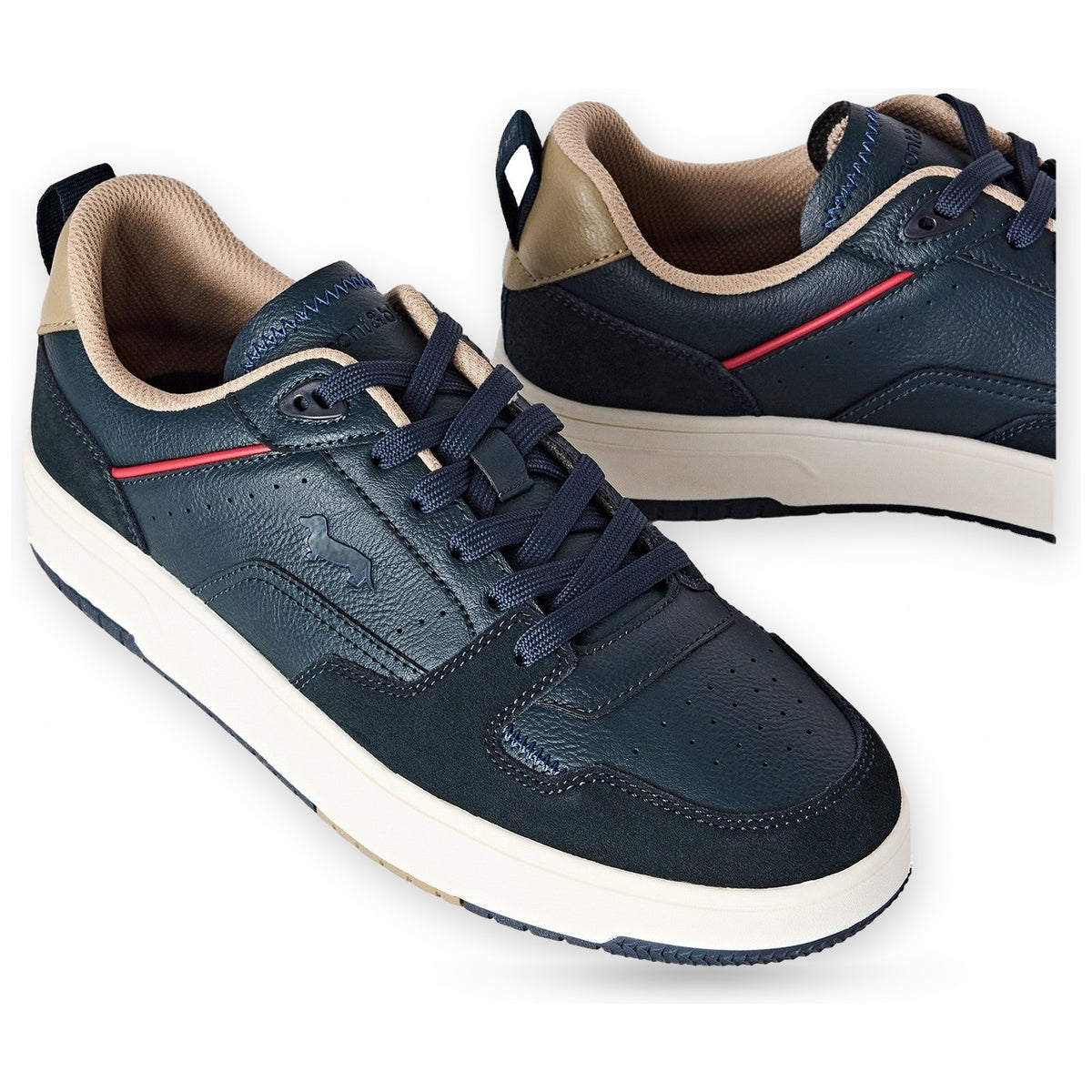 Sneaker Uomo Harmont & Blaine - Scarpa Uomo Camoscio - Blubber E0R002001AE0 - Blu