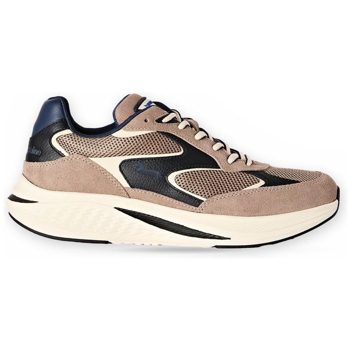 Sneaker Uomo Harmont & Blaine - Scarpa Uomo Camoscio - Tex Fabric E0R014060A60 - Grigio