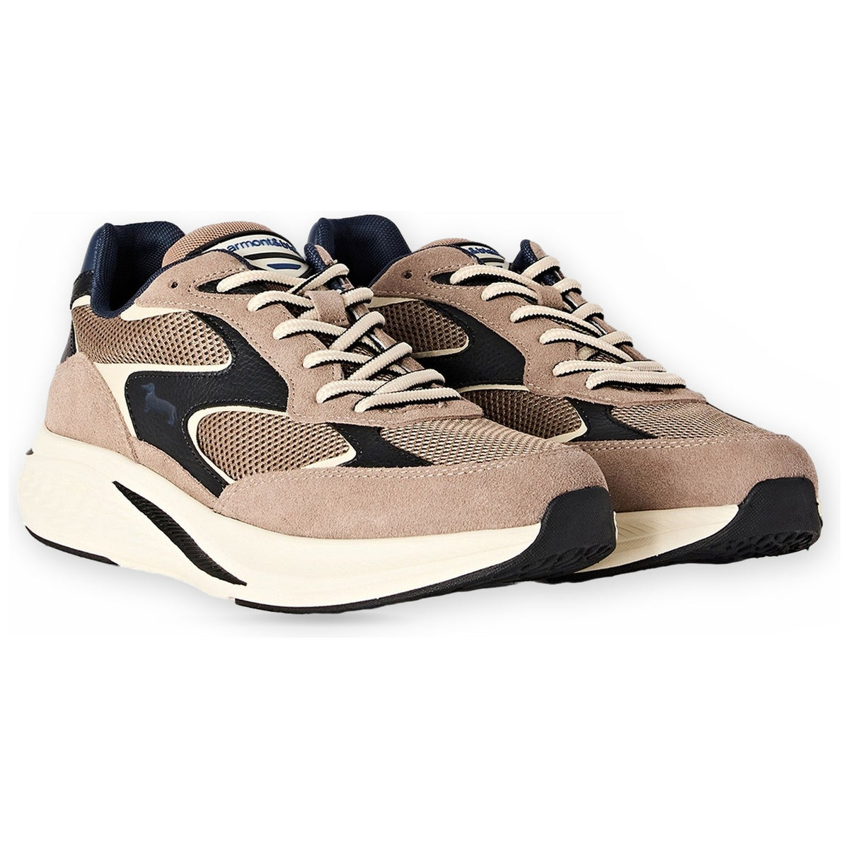Sneaker Uomo Harmont & Blaine - Scarpa Uomo Camoscio - Tex Fabric E0R014060A60 - Grigio