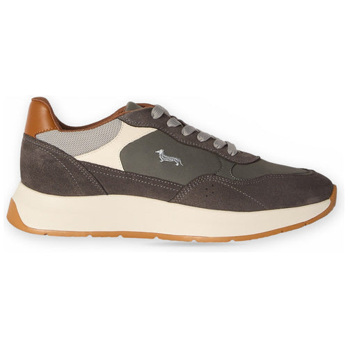 Sneaker Uomo Harmont & Blaine - Scarpa Uomo Camoscio - Nabuk E0R017081BL0 - Grigio