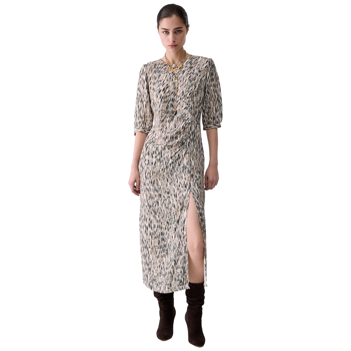 Vestiti casual Donna Liu Jo - Abito M/C St.All - Multicolore