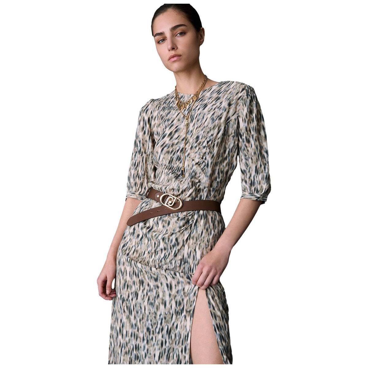 Vestiti casual Donna Liu Jo - Abito M/C St.All - Multicolore