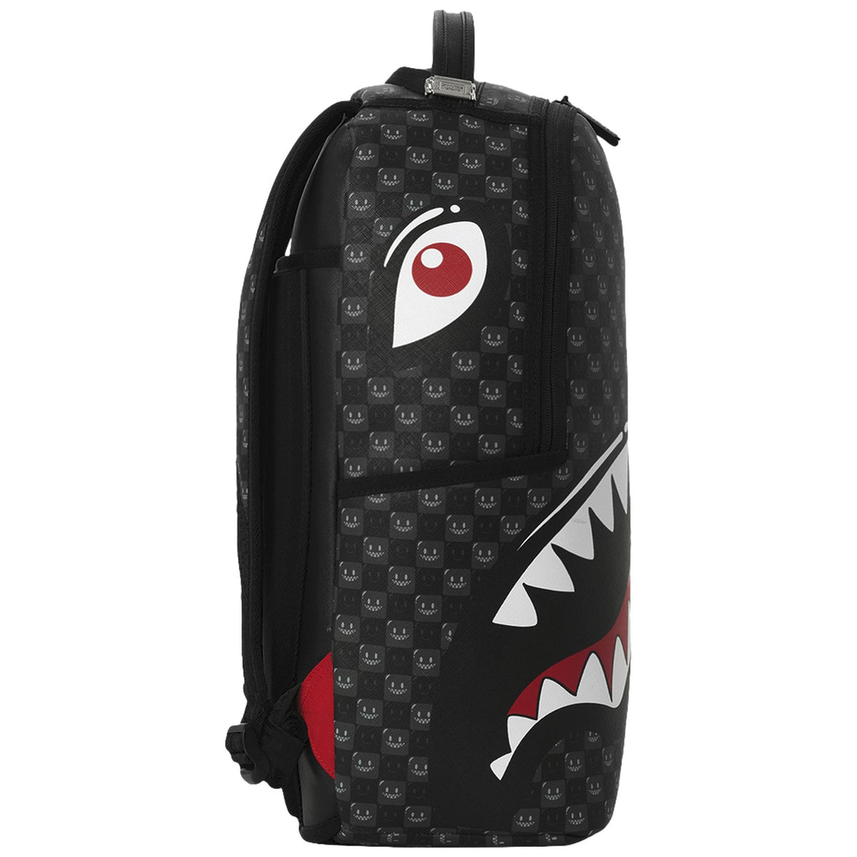 Zaini Casual Unisex Sprayground - Sharks In Paris Wtf Bubbly Black Check Backpack - Nero