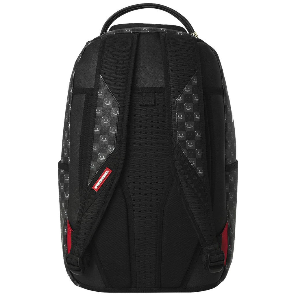Zaini Casual Unisex Sprayground - Sharks In Paris Wtf Bubbly Black Check Backpack - Nero