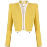 Giacche Donna Elisabetta Franchi - Giacca - Giallo-Gianni Foti