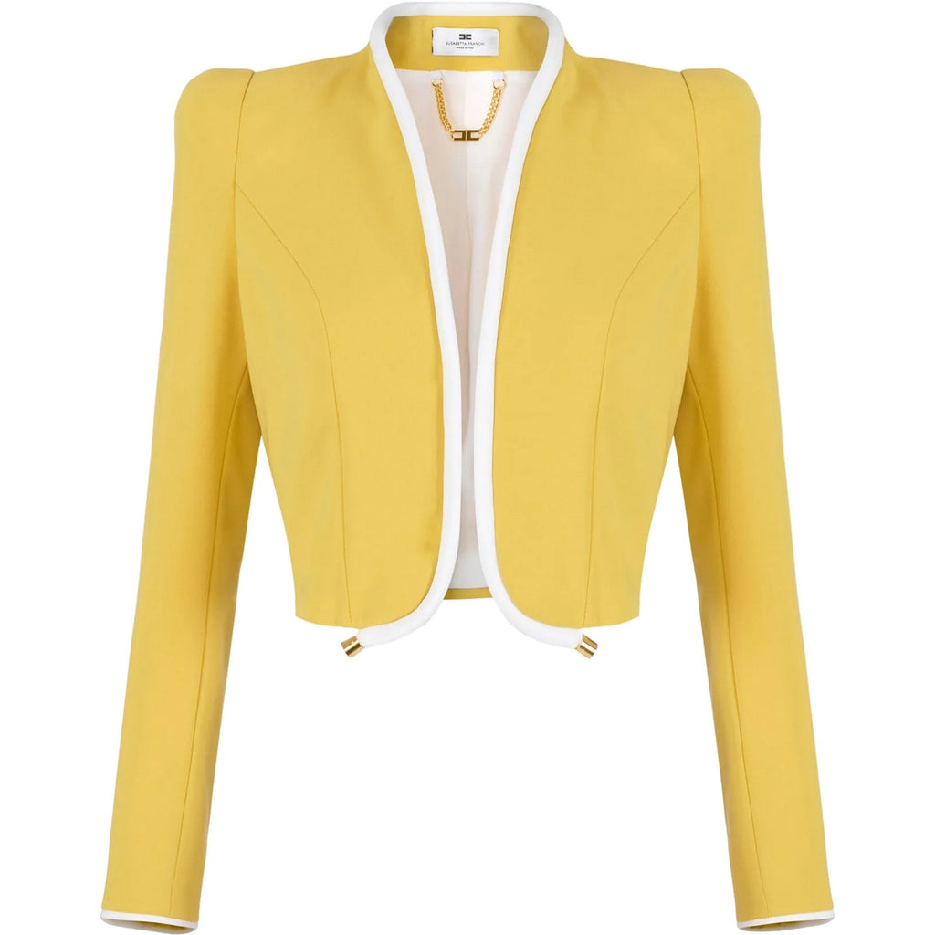 Giacche Donna Elisabetta Franchi - Giacca - Giallo-Gianni Foti