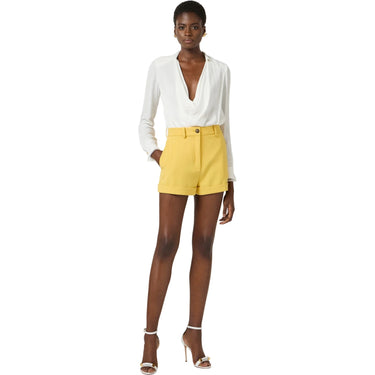 Camicie Donna Elisabetta Franchi - Camicia a body - Avorio