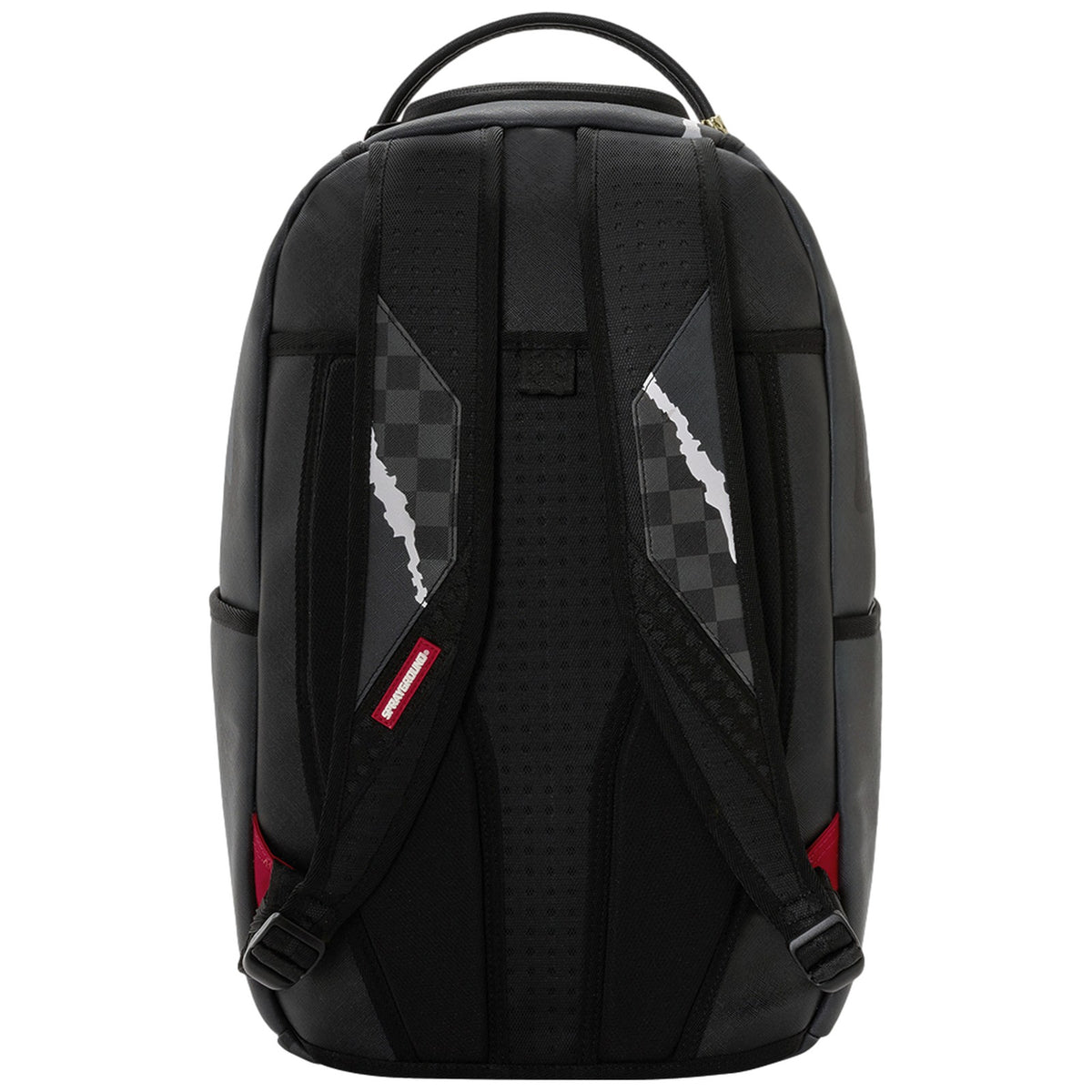 Zaini Casual Unisex Sprayground - Center Rip Revealing Gray Check Backpack - Grigio