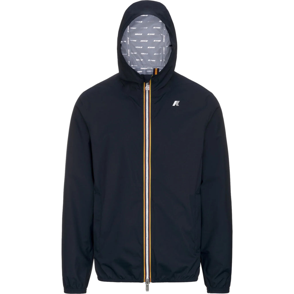 Giubbotti Uomo K-Way - Jack Eco Stretch Dot - Blu-Gianni Foti