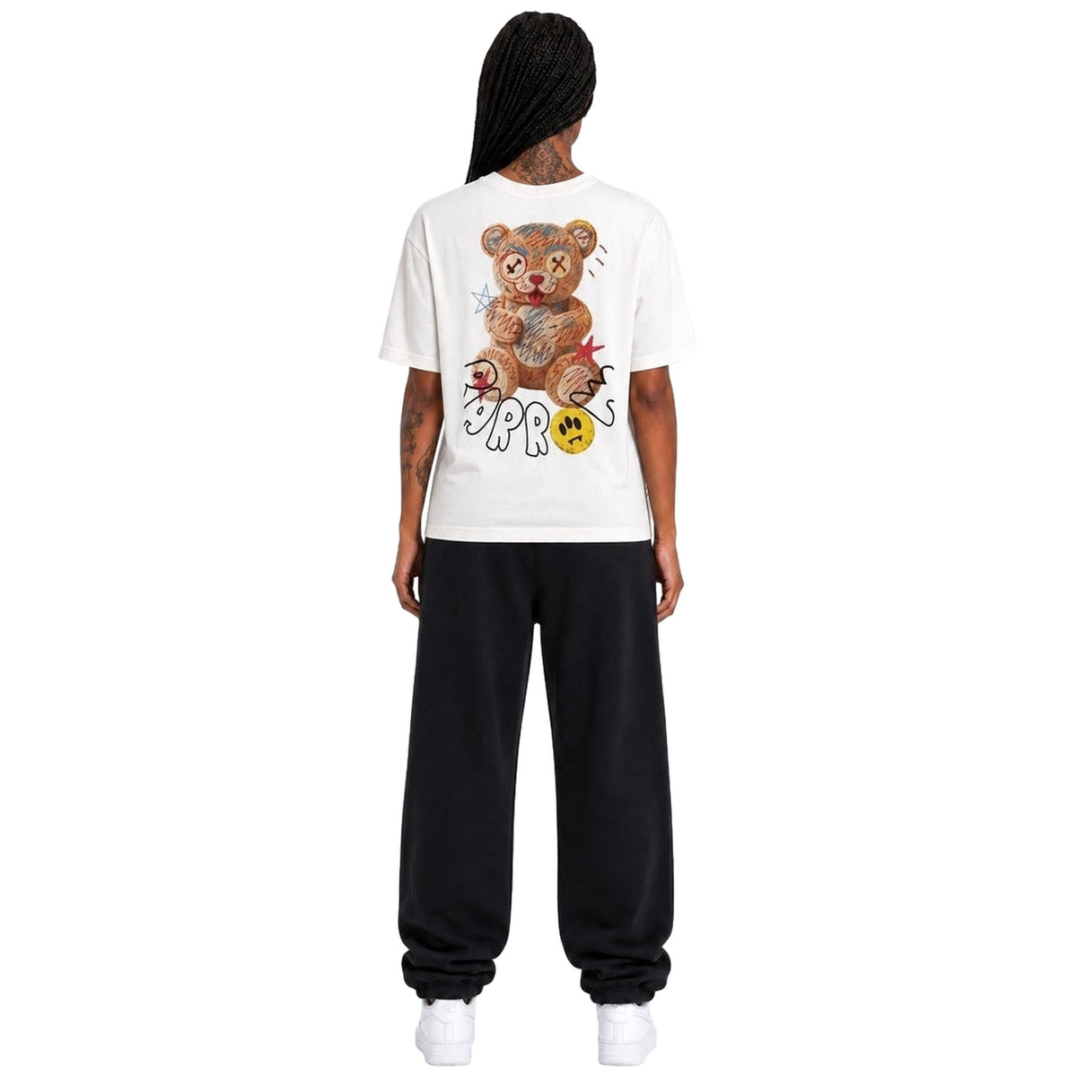 T-shirt Unisex Barrow - Jersey T-Shirt Unisex F6BWUATH048 - Bianco