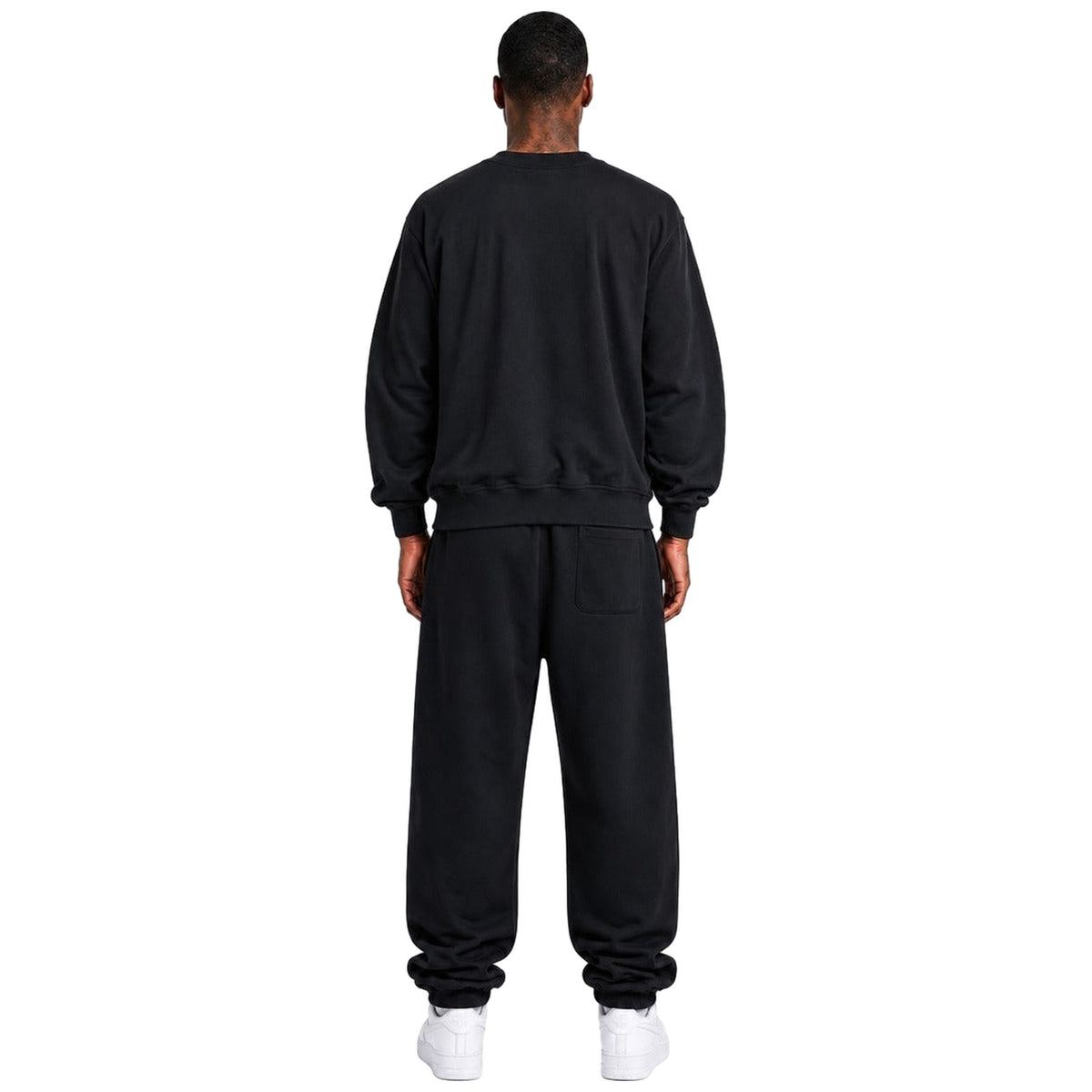 Felpe senza cappuccio Unisex Barrow - Sweatshirt Unisex F6BWUASW047 - Nero