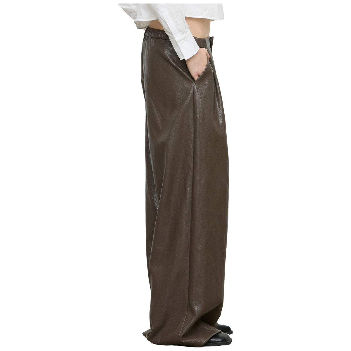Pantaloni Donna Eleh - Pantalone EFW260308 - Marrone