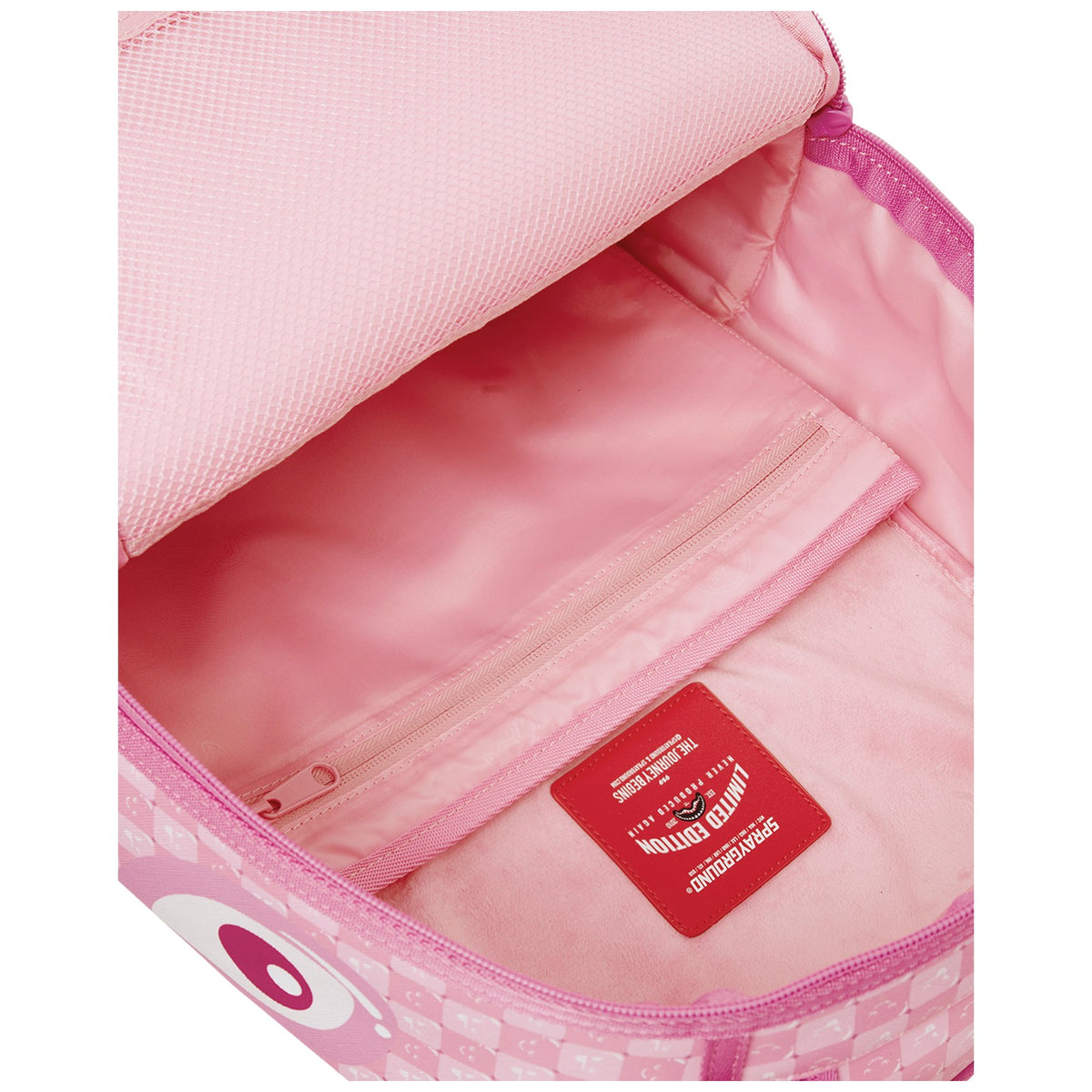 Zaini Casual Unisex Sprayground - Pink New Check Faces Backpack - Rosa