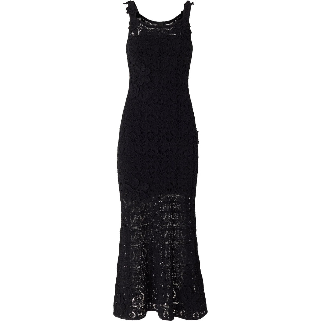 Vestiti da sera e cerimonia Donna Pinko - Juncus Abito Crochet Sewon Flo - Nero