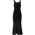 Vestiti da sera e cerimonia Donna Pinko - Juncus Abito Crochet Sewon Flo - Nero
