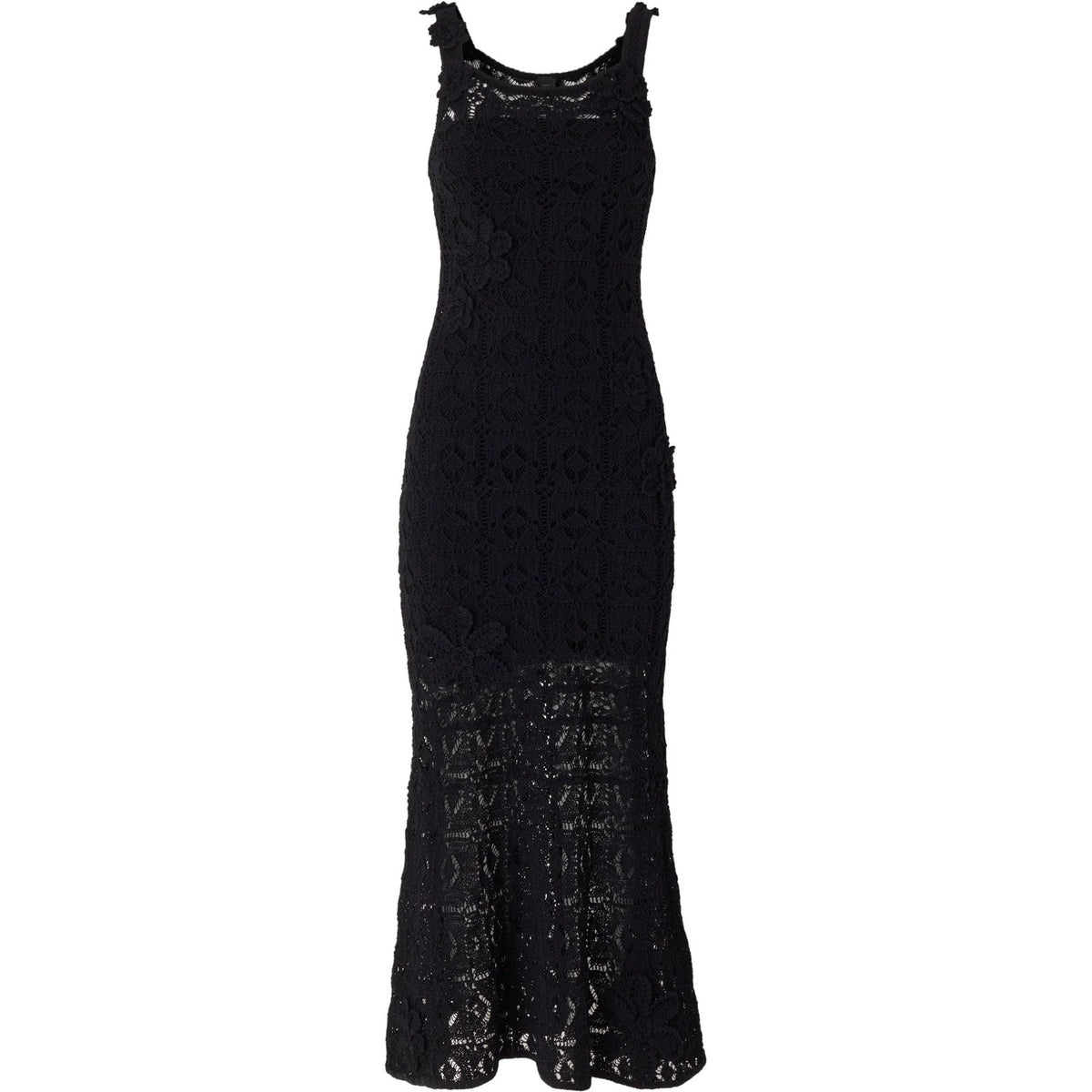 Vestiti da sera e cerimonia Donna Pinko - Juncus Abito Crochet Sewon Flo - Nero
