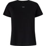 T-shirt Donna Pinko - Basico T-Shirt Jersey Logo Pin - Nero