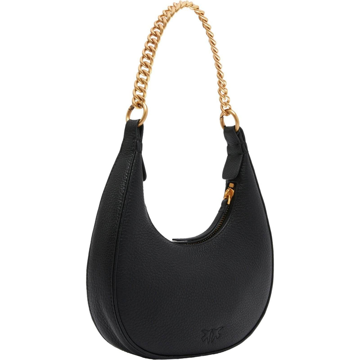 Borse a mano Donna Pinko - Brioche Hobo Mini Pelle Bottal - Nero