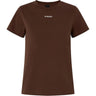 T-shirt Donna Pinko - Basico T-Shirt Jersey Logo Sta - Marrone