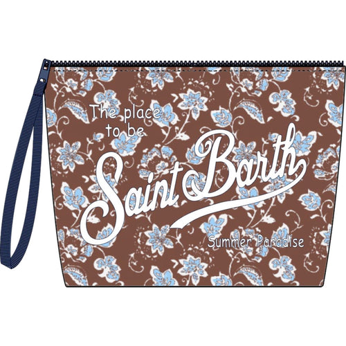 Mc2 Saint Barth Unisex Clutch and Clutch - Bikini Holder Bag - Brown