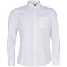 Camicie casual Uomo Barbour - Nelson Tailored Shirt - Bianco