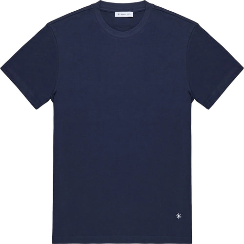 T-shirt męski Manuel Ritz – T-shirt – Niebieski