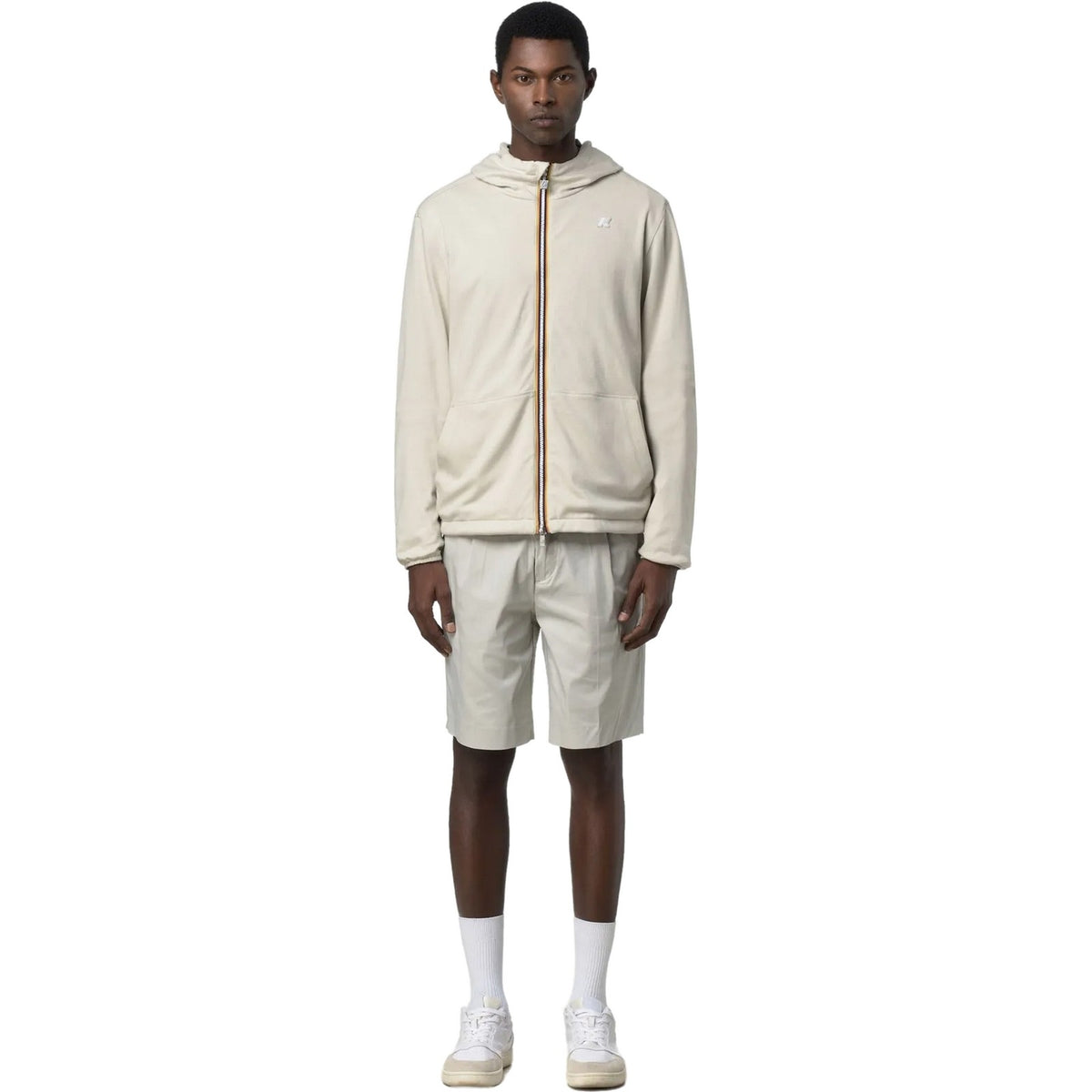 Giubbini Uomo K-Way - Jake Double Interlock - Beige-Gianni Foti