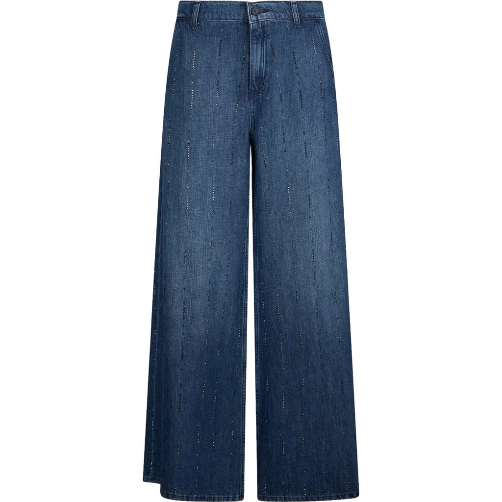 Pantaloni Donna Liu Jo - Pantalone denim - Blu-Gianni Foti