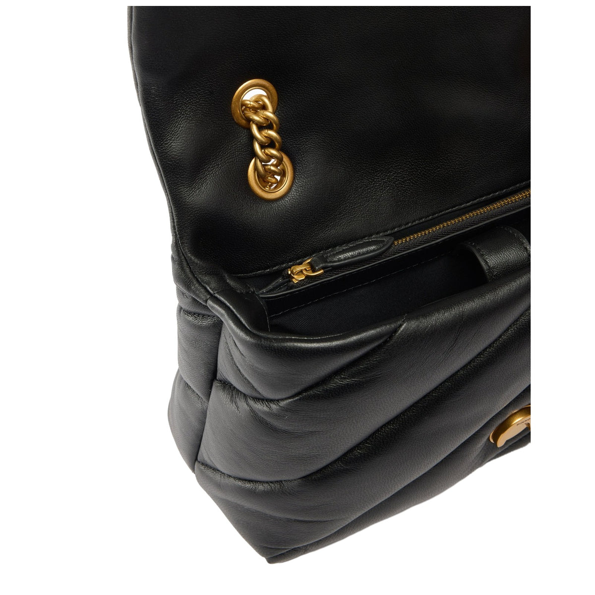 Borse a mano Donna Pinko - Puff Classic New Buckle Sheep - Nero