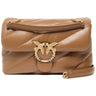 Borse a mano Donna Pinko - Puff Classic New Buckle Sheep - Marrone