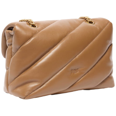 Borse a mano Donna Pinko - Puff Classic New Buckle Sheep - Marrone