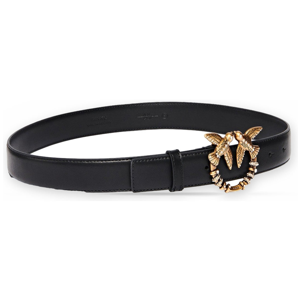 Cinture Donna Pinko - Low.Love Berry H3 Special Vite - Nero