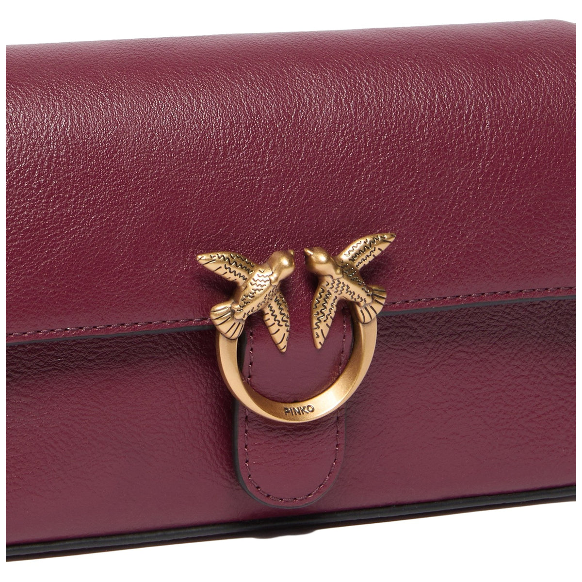 Borse a spalla Donna Pinko - Love One Slouchy Baby Mz. Bacc - Bordeaux