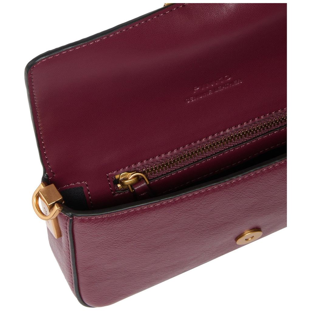 Borse a spalla Donna Pinko - Love One Slouchy Baby Mz. Bacc - Bordeaux