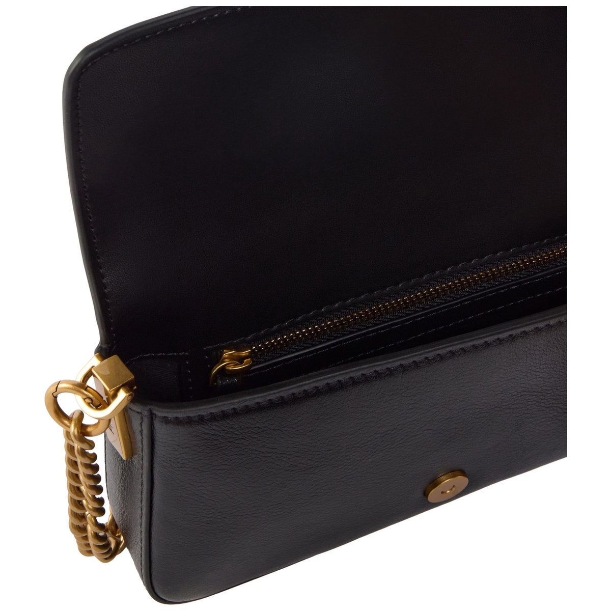 Borse a spalla Donna Pinko - Love One Slouchy Baby Mz. Bacc - Nero