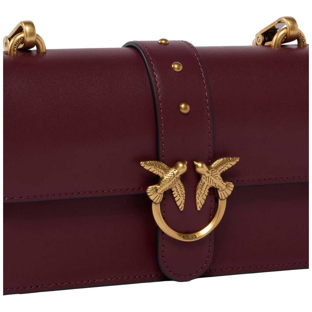 Borse a mano Donna Pinko - Love One Mini St. Small B. Vit - Bordeaux