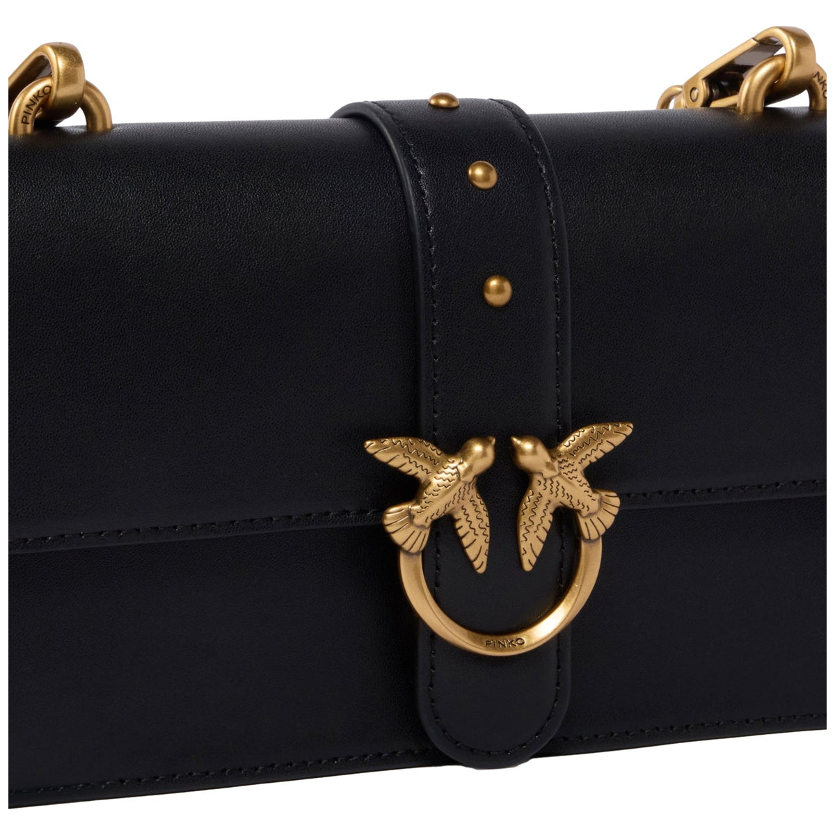 Borse a mano Donna Pinko - Love One Mini St. Small B. Vit - Nero