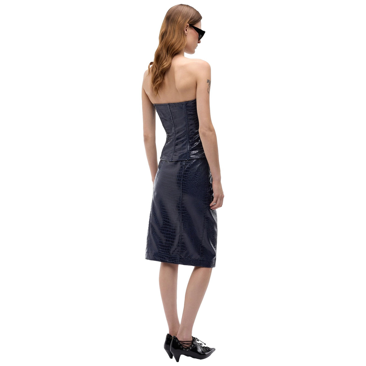 Canotte e top Donna Pinko - Gamay Top Effetto Cocco - Blu