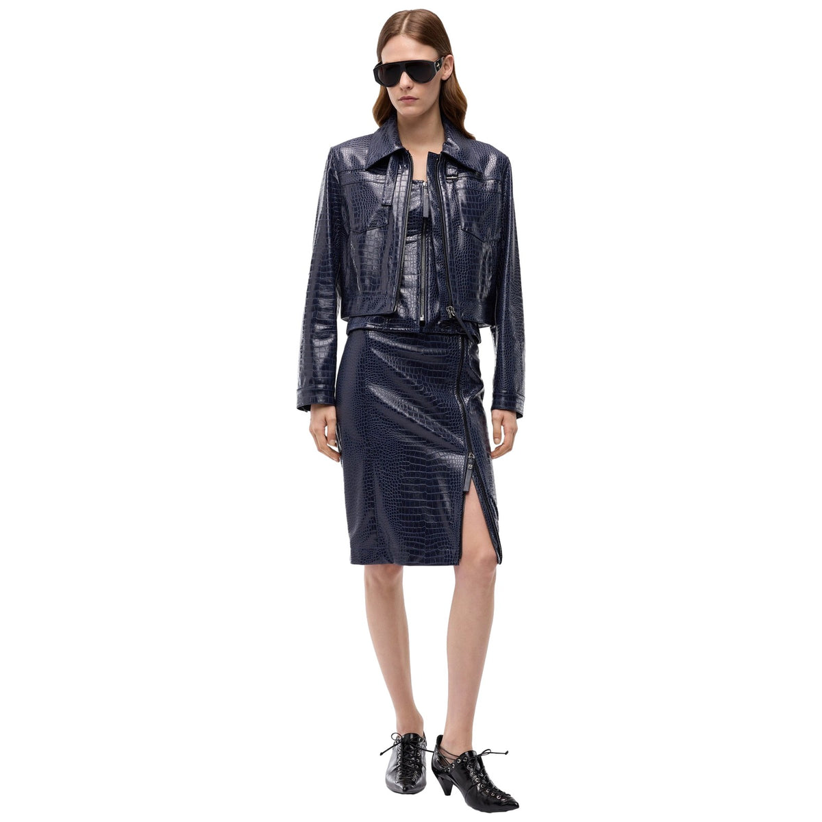 Giacche Donna Pinko - Bonarda Giacca Effetto Cocco - Blu