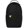 Zaini Casual Unisex Sprayground - Blacked Out Embossed Gold Tooth Backpack - Nero