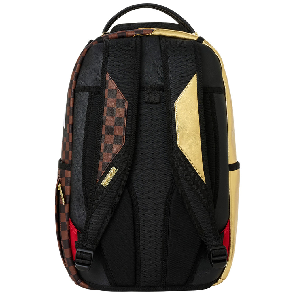 Zaini Casual Unisex Sprayground - Sharks In Paris Gold Drip Backpack - Oro