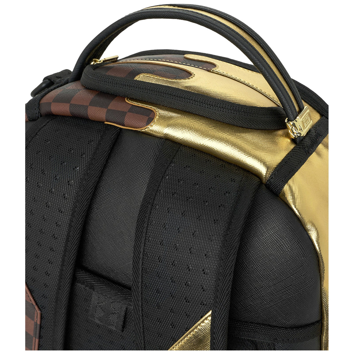 Zaini Casual Unisex Sprayground - Sharks In Paris Gold Drip Backpack - Oro