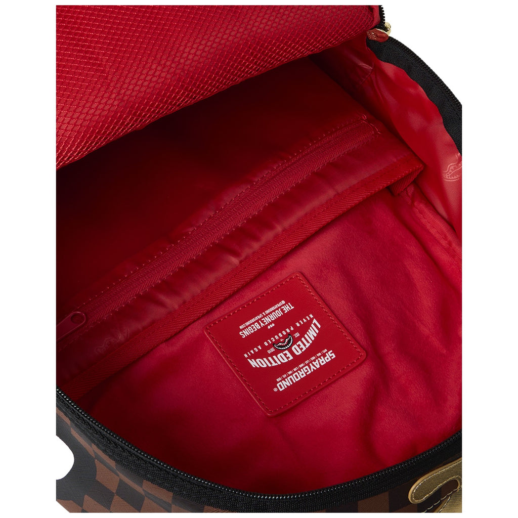 Zaini Casual Unisex Sprayground - Sharks In Paris Gold Drip Backpack - Oro