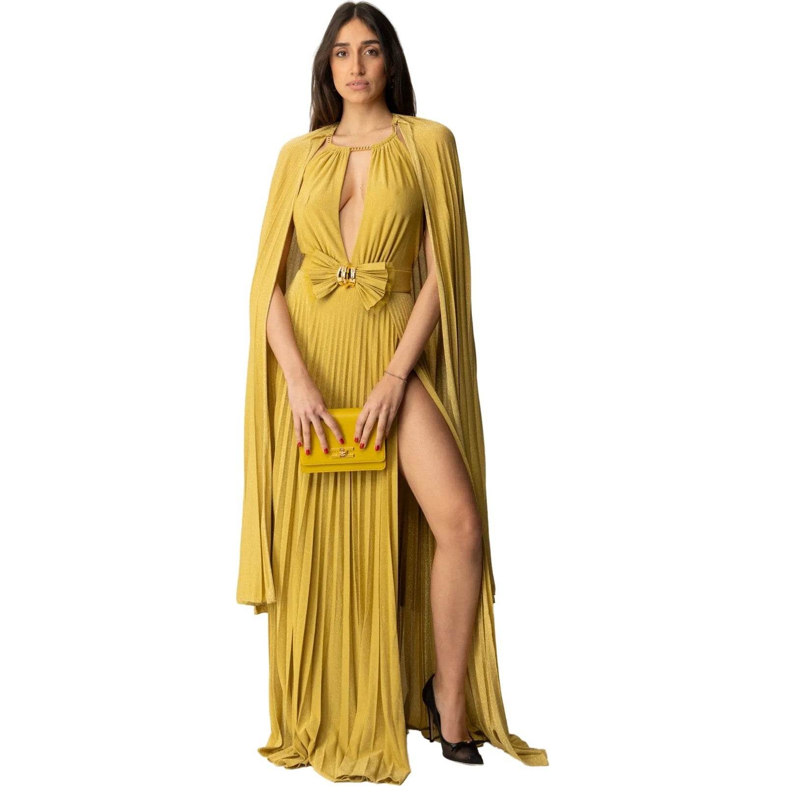 Vestiti da sera e cerimonia Donna Elisabetta Franchi - Abito - Giallo