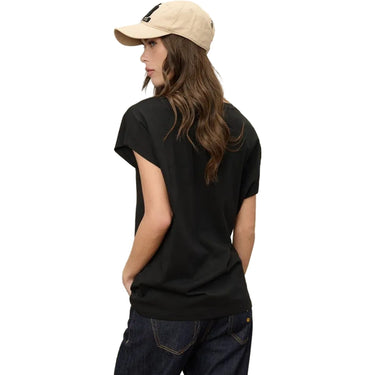 T-shirt Donna Blauer - Mohawk - Nero-Gianni Foti