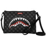 Tote da viaggio Unisex Sprayground - Sharks In Paris Wtf Bubbly Black Check Crossover Clutch - Nero